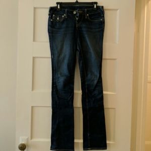 True Religion Dark Wash Skinny Jeans